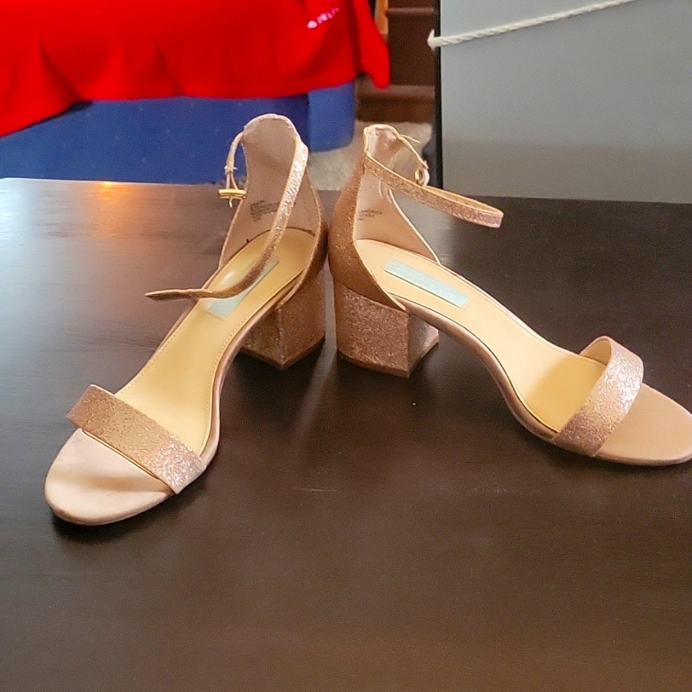 High heeled sandals